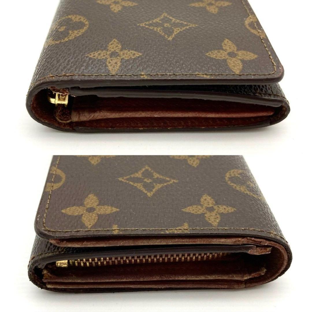 ルイヴィトン ポルトモネ ビエ トレゾール モノグラム 二つ折り財布 80109