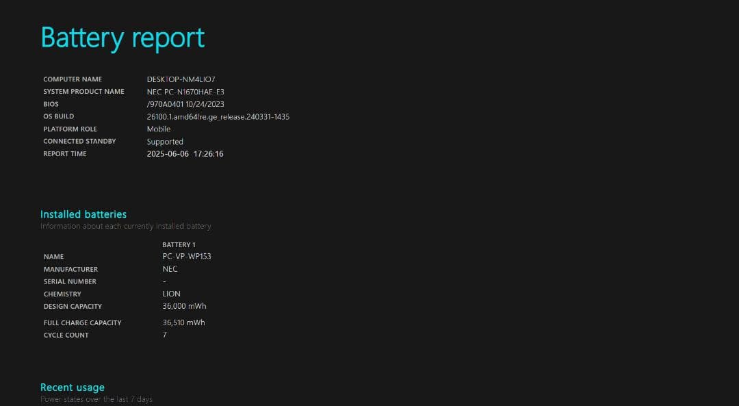 NEC LAVIE N1670HAE 12世代i7搭載　2024年発売