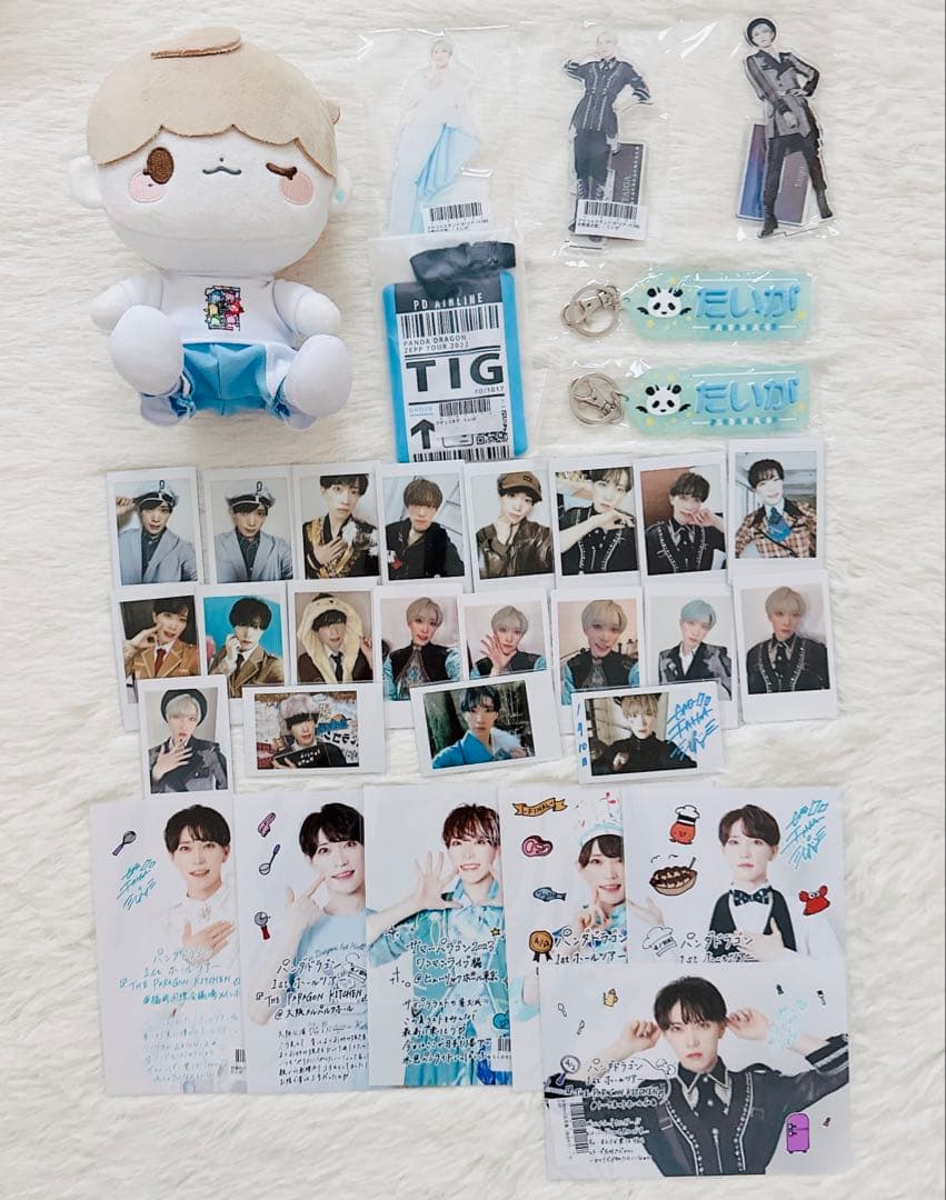 たいが まとめ売り パンダドラゴン ハピカ アクスタ ぬいぐるみ