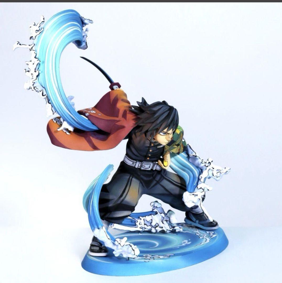 鬼滅の刃 冨岡義勇 リペイント 二次元彩色 2D フィギュア 二次元 リペイント