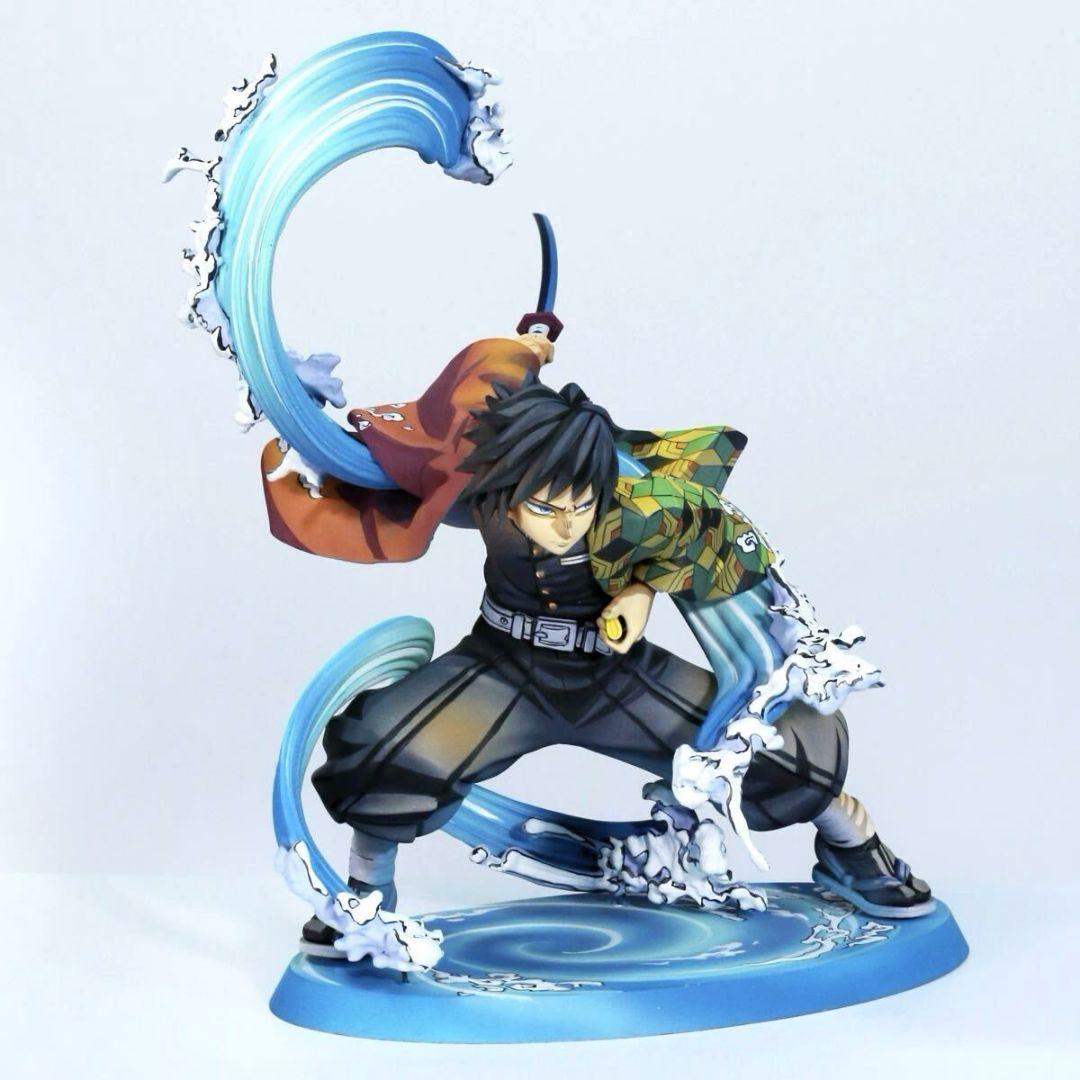 鬼滅の刃 冨岡義勇 リペイント 二次元彩色 2D フィギュア 二次元 リペイント