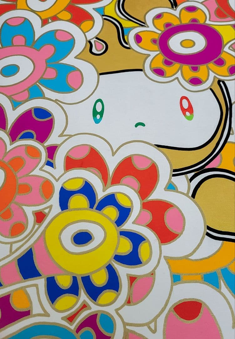 ★鈴木哲也★S20 現代アート 原画 絵画 ポップアート ★送料無料#145