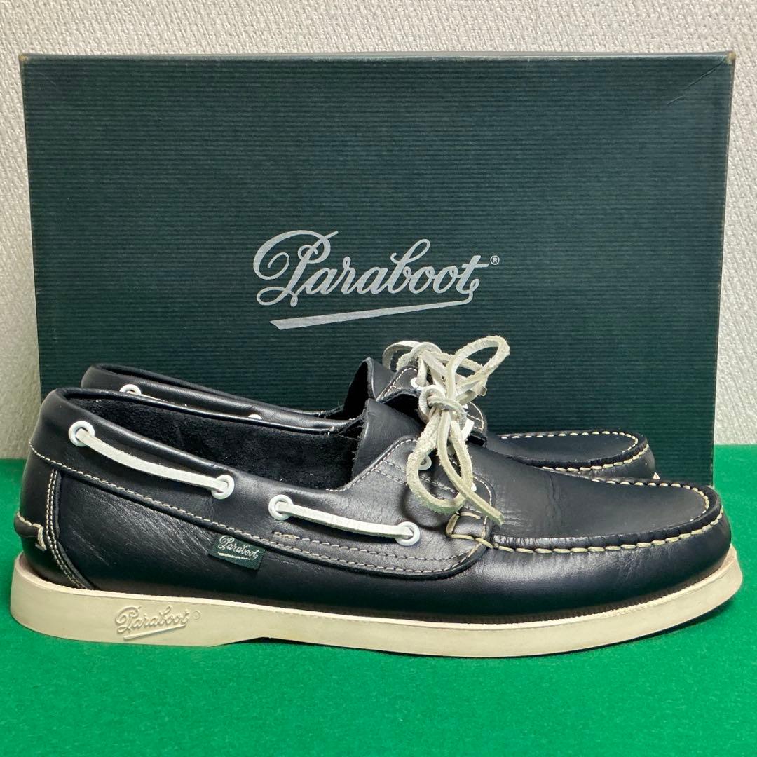 美品 パラブーツ デッキシューズ バース 7インチ