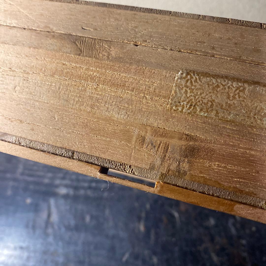 中国山水図染付皿19cm【桐箱付】