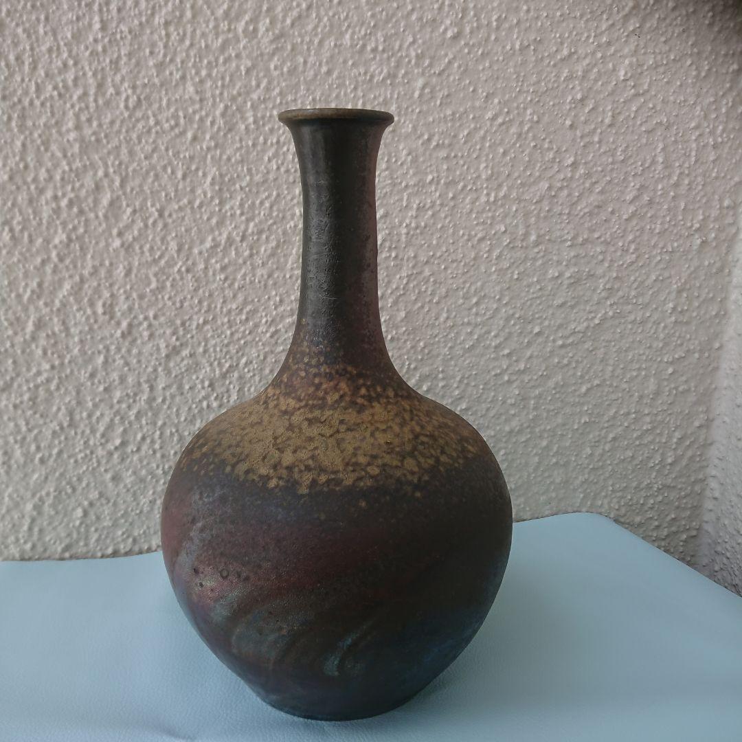 花瓶 備前焼 (作家不明)