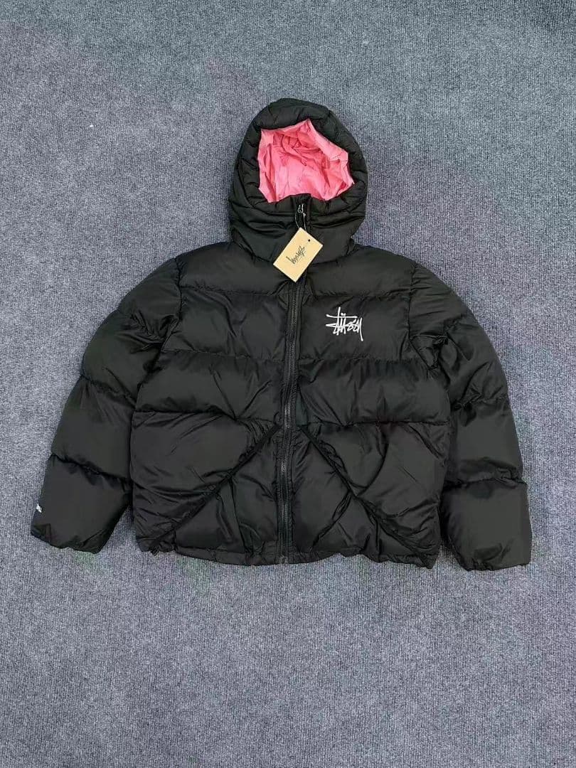 Stussy フード付きダウンジャケットS 男女兼用