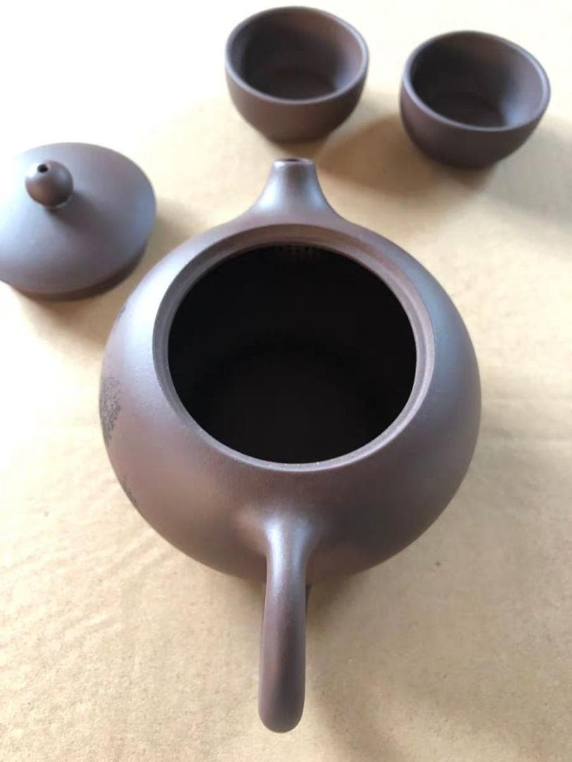 宜興紫砂 朱泥急須 煎茶道具 唐物　急須　茶道具