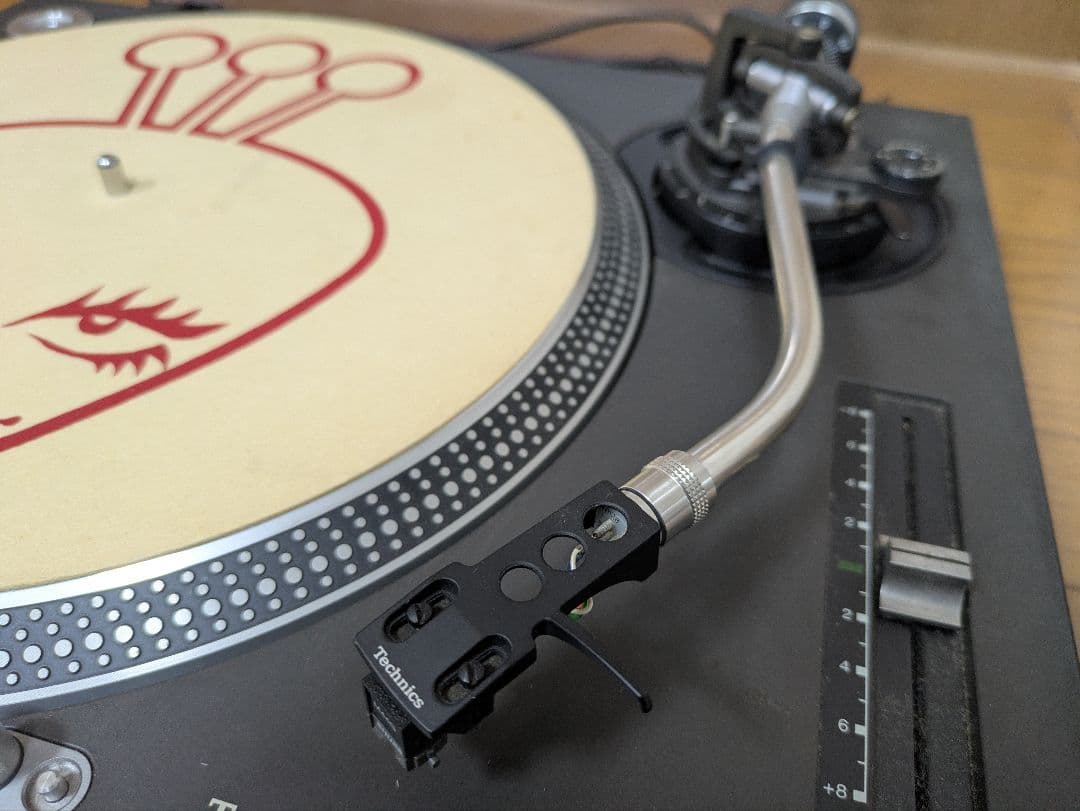 【カバー、針付き】Technics SL-1200 MK3 ターンテーブル