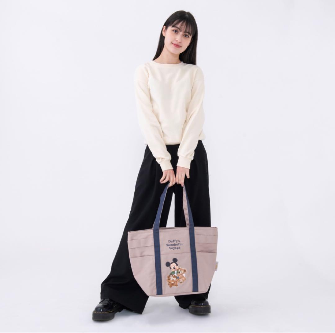 ディズニー　新品　ダッフィー　トートバッグ　トート　バッグ　鞄　ミッキー
