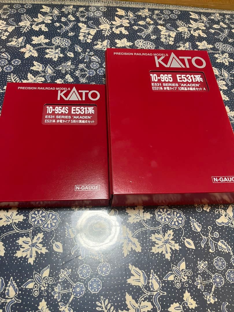 KATO E531 赤電タイプ　10両基本＋5両付属編成セット