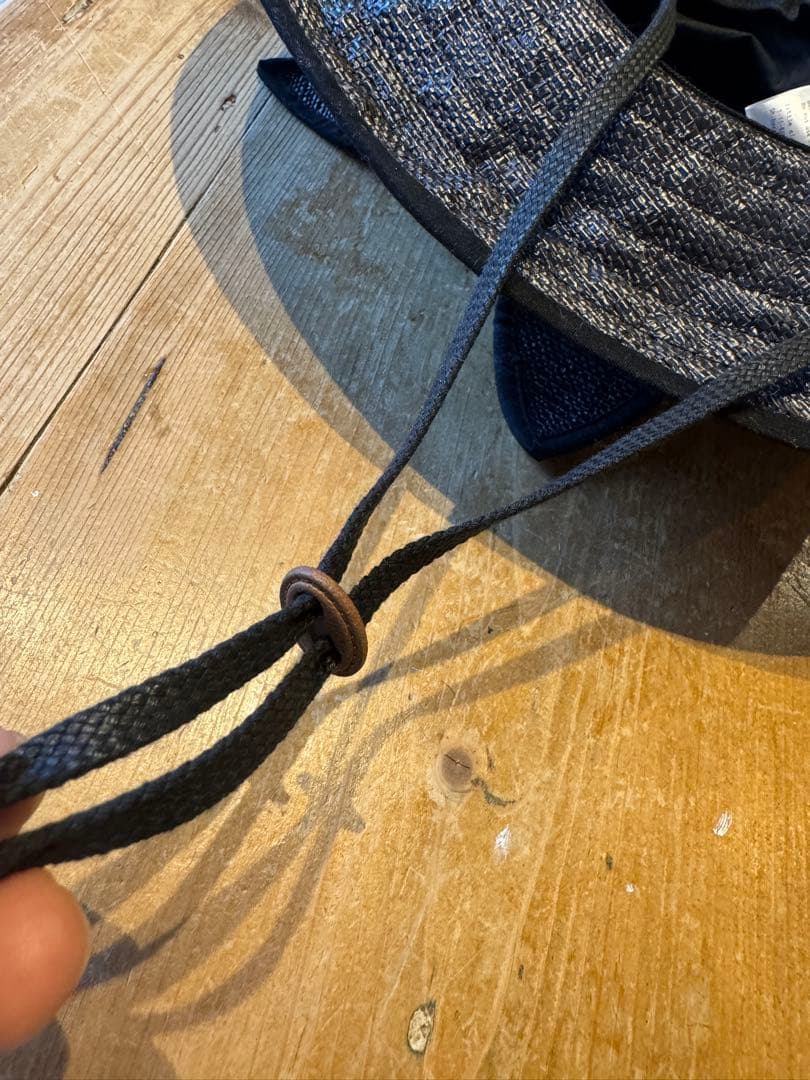 eLfinFolk kids54 耳付き黒メッシュハット