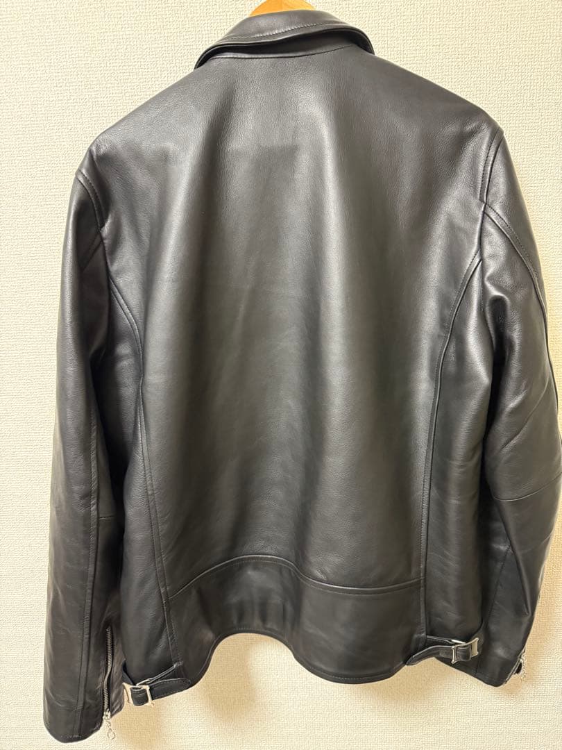 Retro Grade 2XL ブラック 本革 シングルライダース