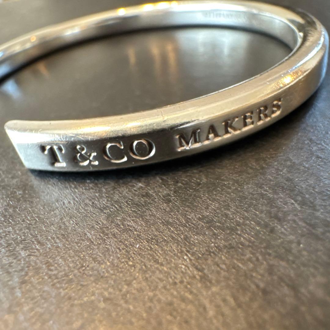 TIFFANY & Co. ティファニー メイカーズ ナローカフ バングル