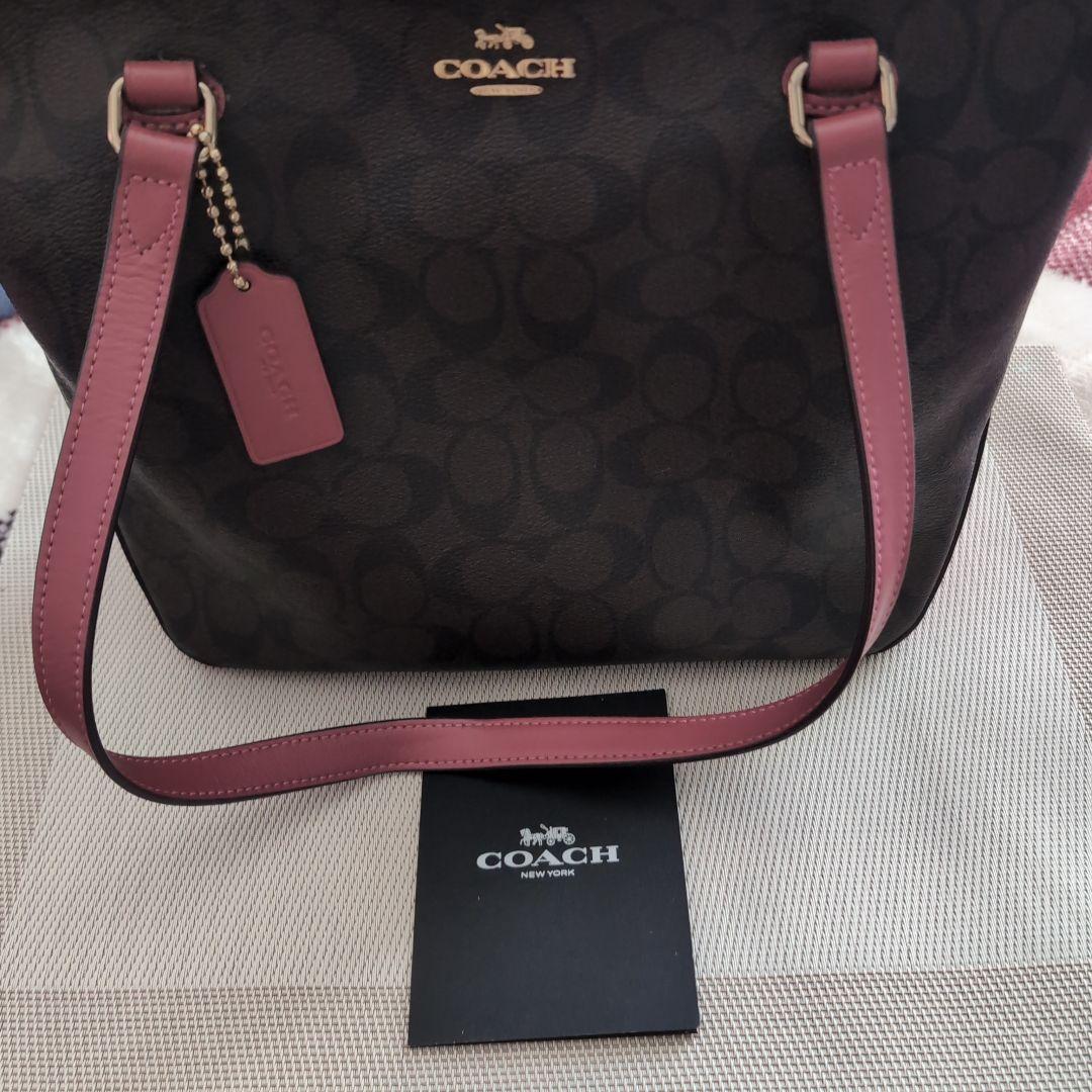 コーチ COACH トートバッグ ショルダーバッグ シグネチャー