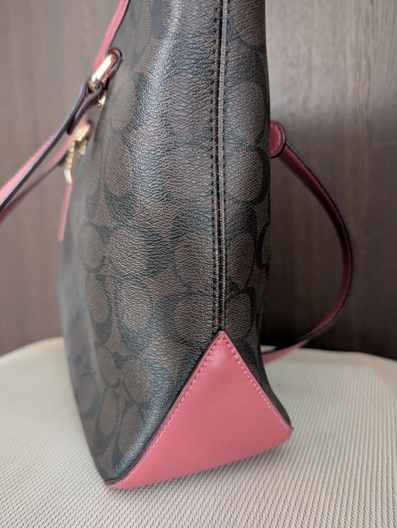 コーチ COACH トートバッグ ショルダーバッグ シグネチャー