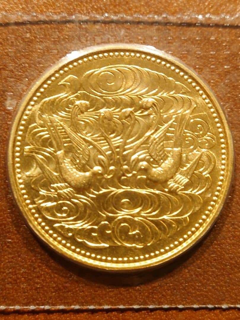 天皇陛下 御在位60年記念 10万円金貨