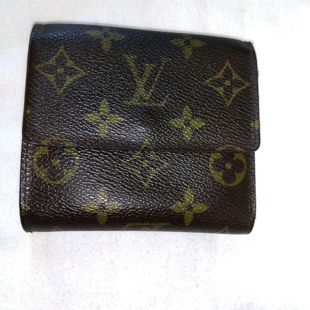 （美品）ルイヴィトンモノグラムM61652三つ折り財布