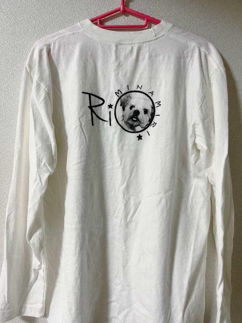 「祝」8月卒業　希少サイン入り　MINAMI RIO みなみりお 長袖Tシャツ