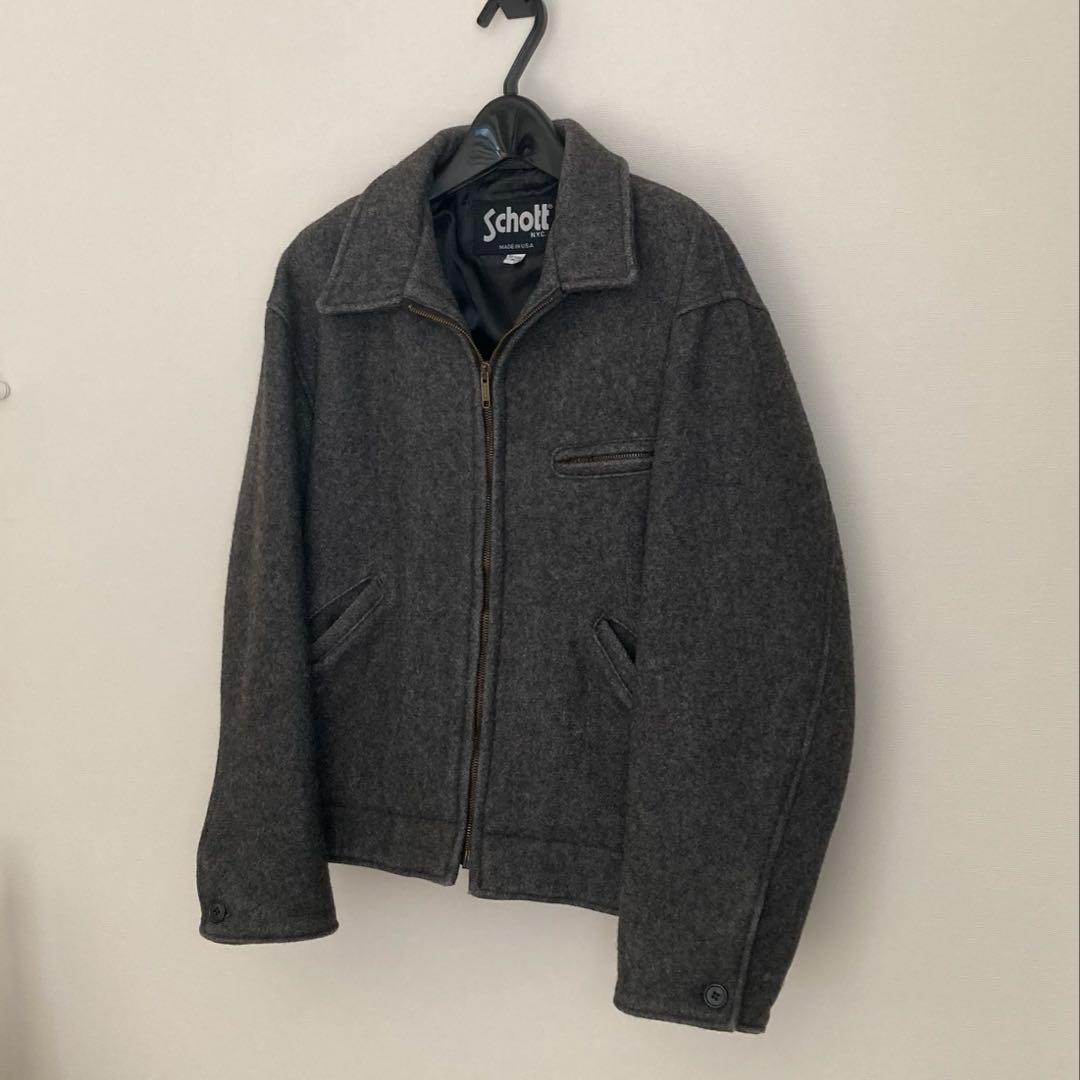 schott wool riders jacket 42 USA製