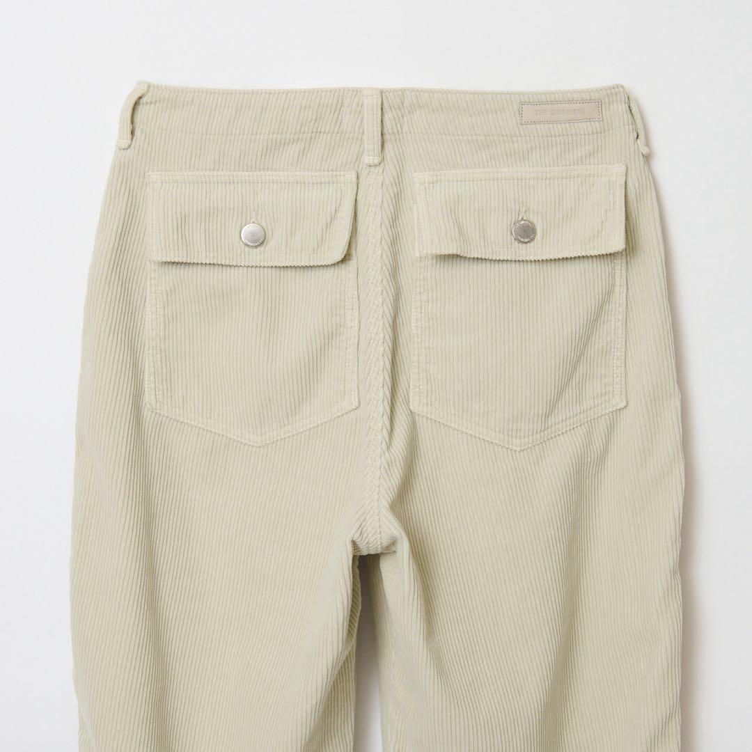 SHISHIKUI コーデュロイベイカーパンツ ユニセックス クリーム