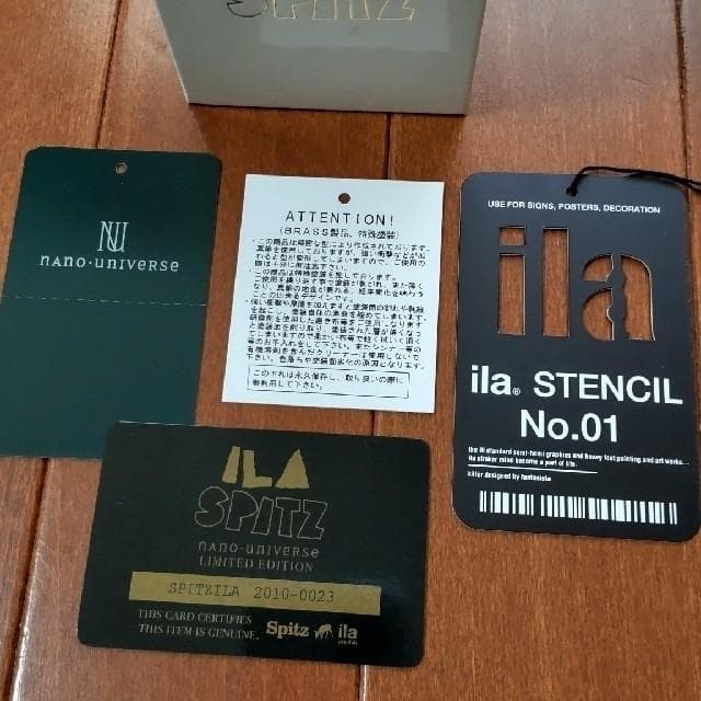 【限定品】Spitz+ila チョーカー&ピンバッジ nano・universe