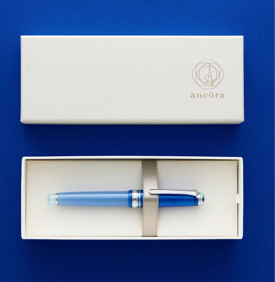 新品箱ありアンコーラ万年筆プロギア地球