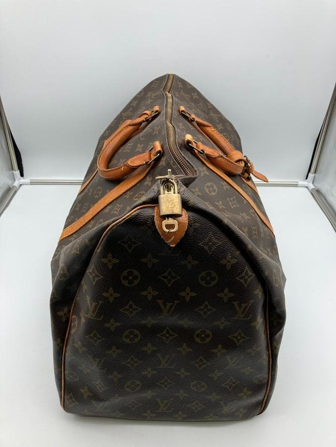 Louis Vuitton ボストンバッグ ブラウン モノグラム　キーポル60