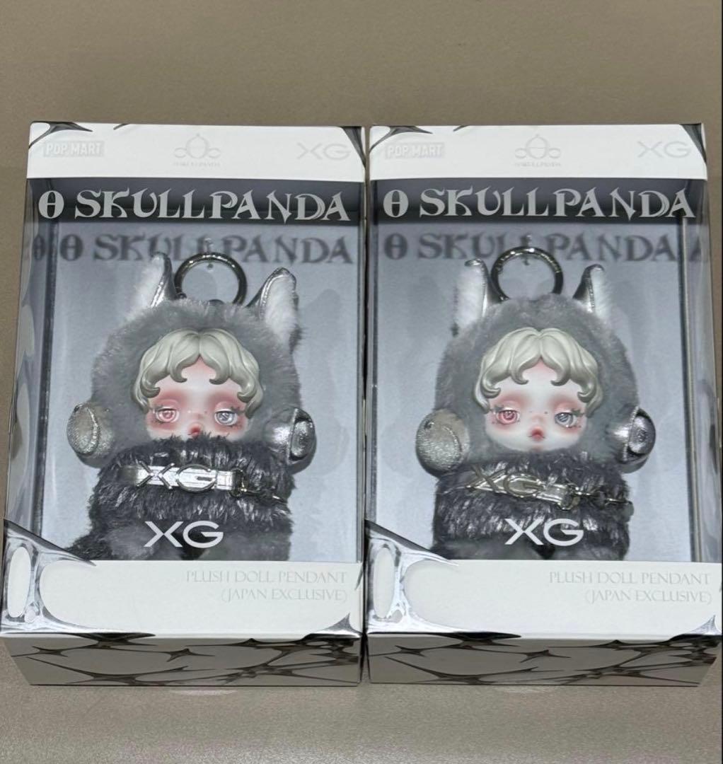 スカルパンダSKULLPANDA XGコラボ　POPMART 新品未開封 ２個