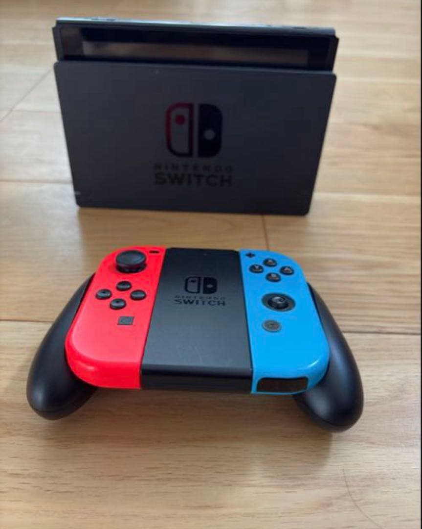 Nintendo Switch 本体・箱・256ギガSDカード付き　ジャンク品