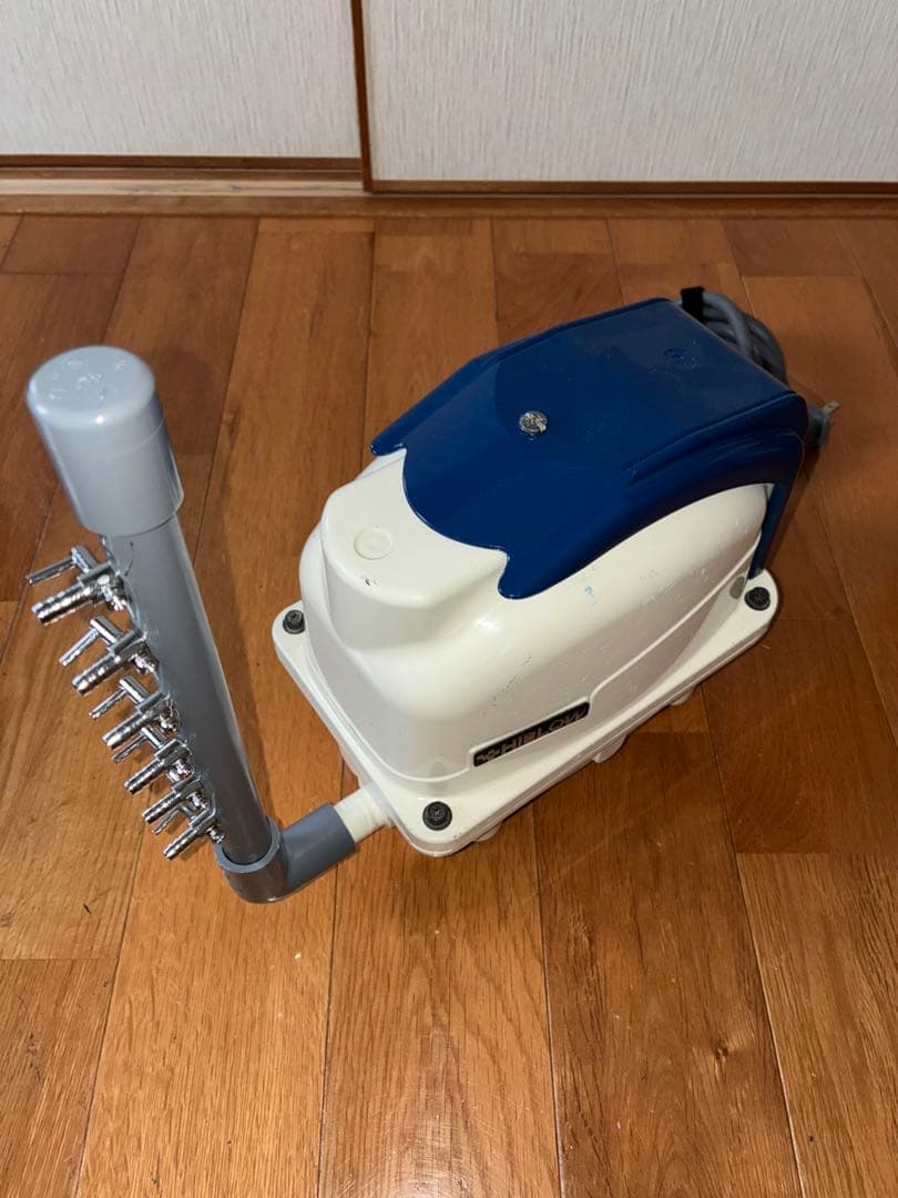 浄化槽 エアポンプ ブロワ 新品6連コック付き ブロワ テクノ高槻 XP-40