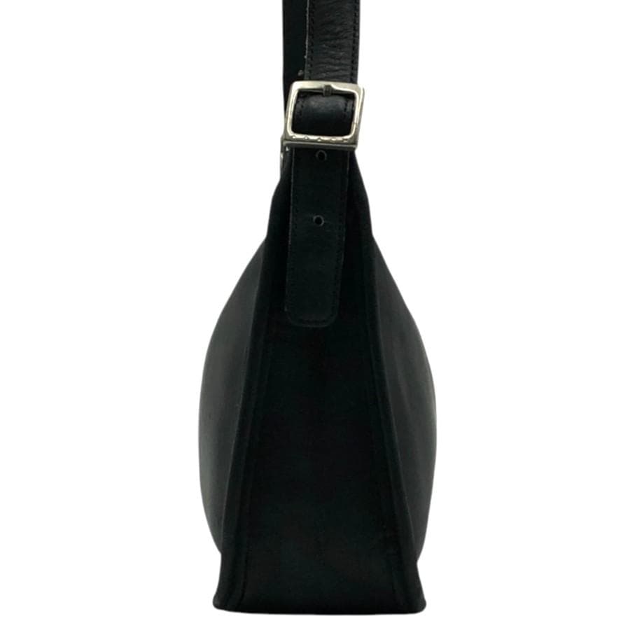 【美品・希少】OLD COACHオールドコーチ　ショルダーバッグ　ブラックレザー