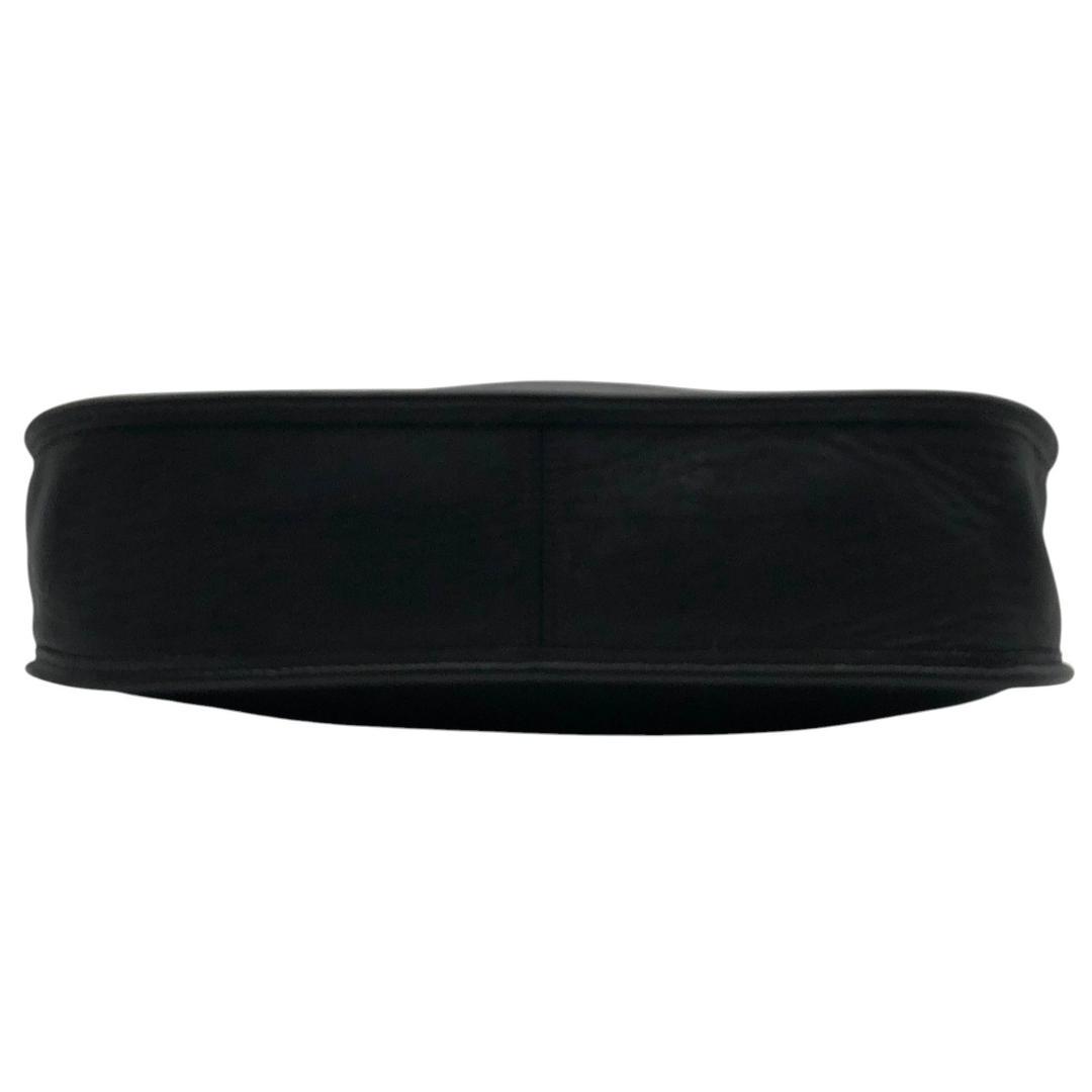 【美品・希少】OLD COACHオールドコーチ　ショルダーバッグ　ブラックレザー