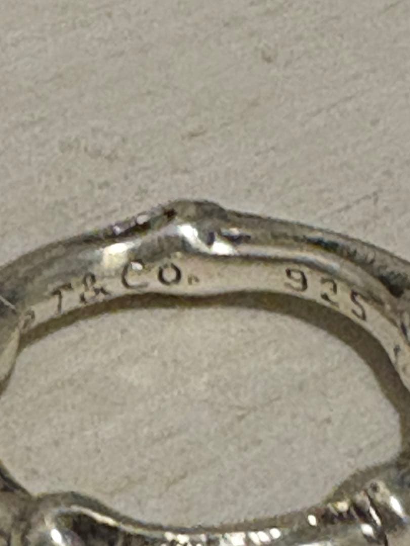 Tiffany bamboo リング