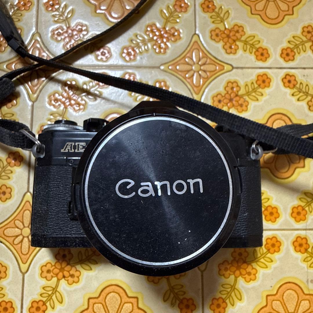 Canon AE-1 フィルムカメラ 50mmレンズ付き　昭和レトロ