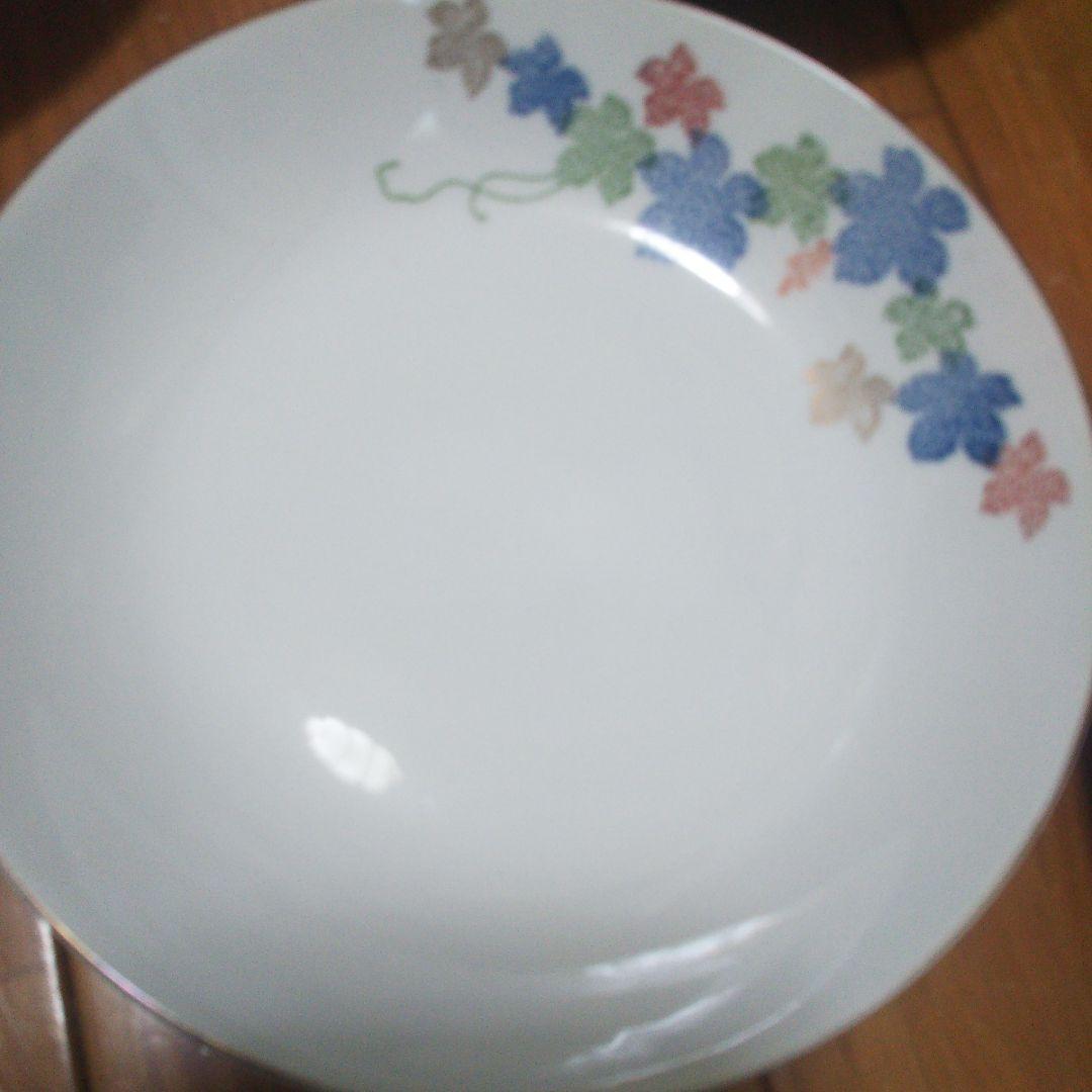 昭和レア物30年代古い深川製磁有田焼皿10枚揃いもう手に入らない飾り品未使用品
