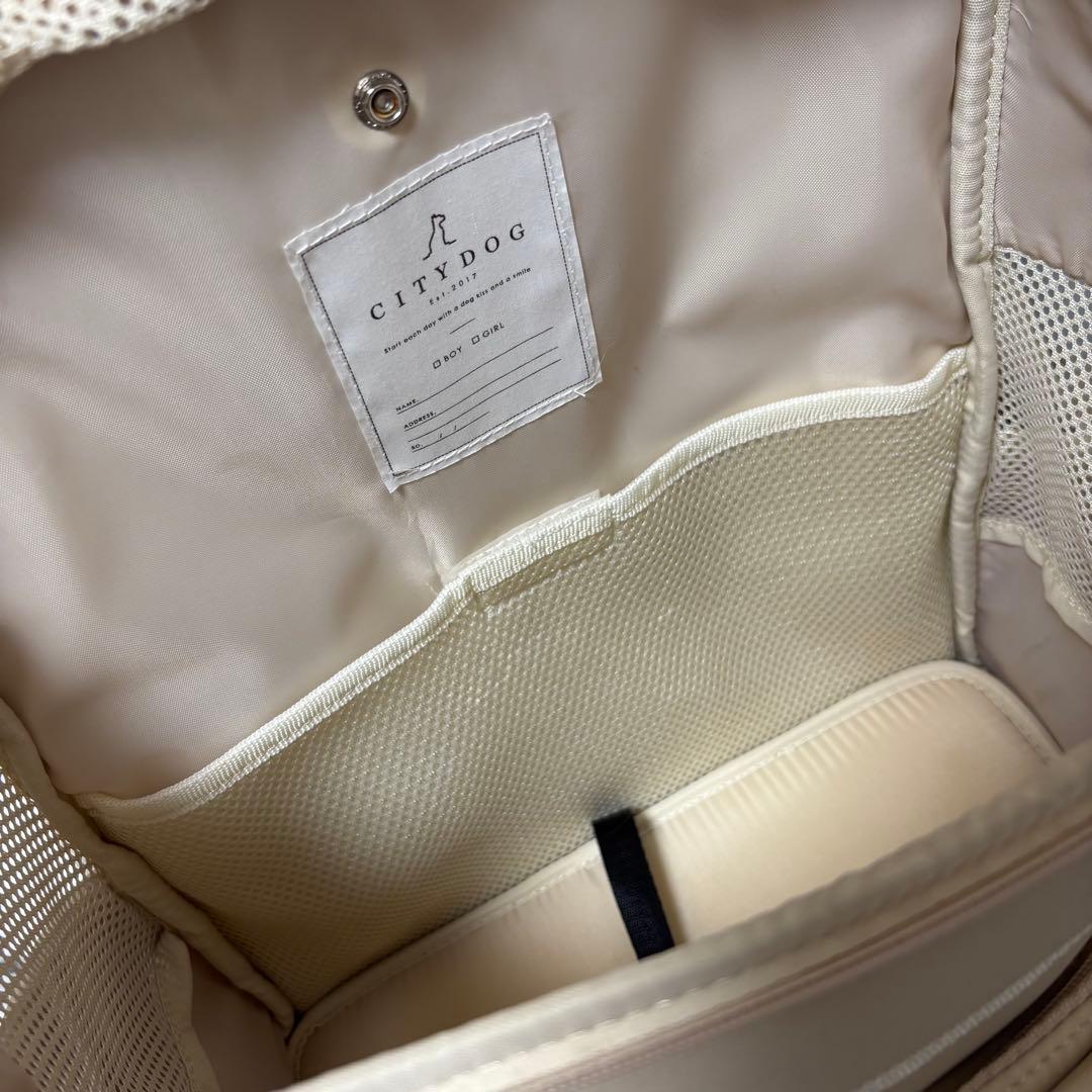 シティドッグ ネオプレーン バックパック キャリー R オフホワイト