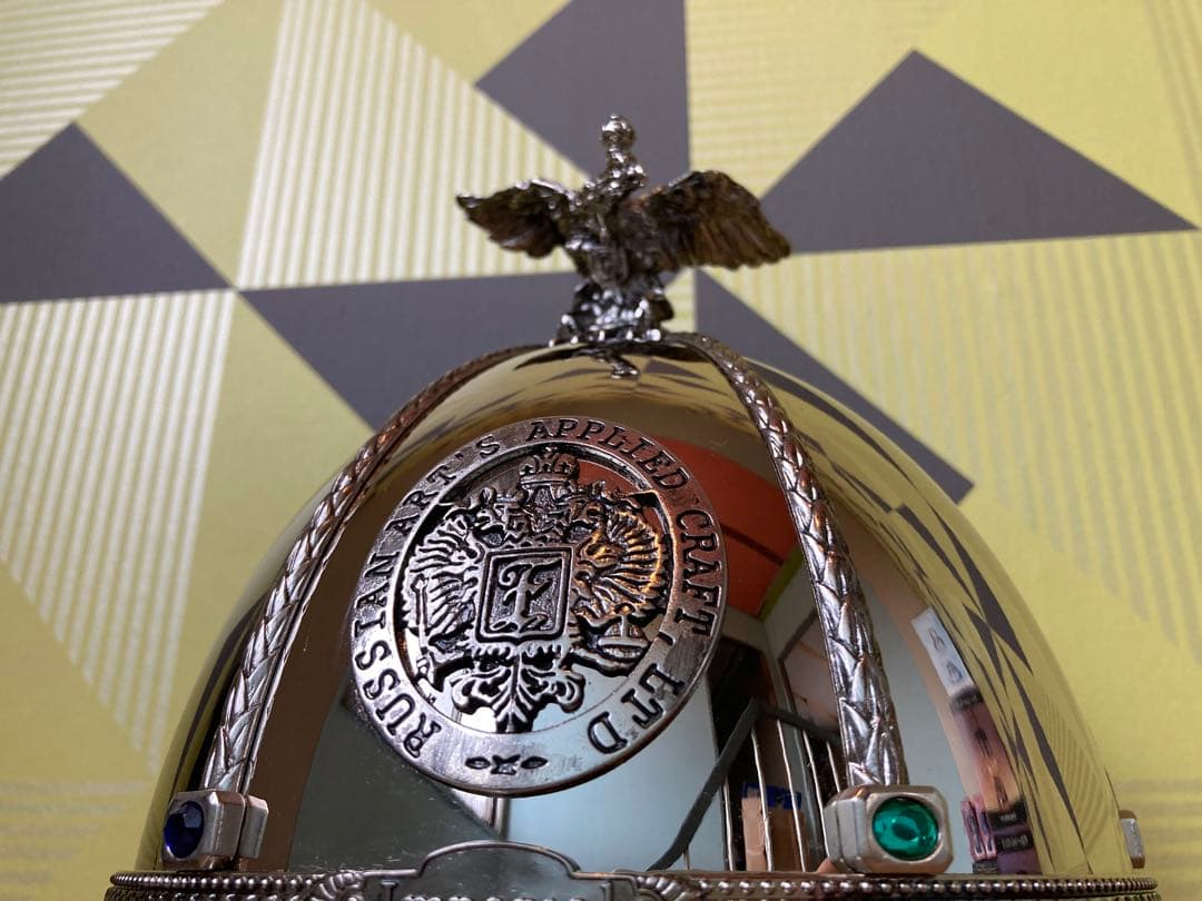 ラドガ インペリアルコレクション シルバー 空瓶 置物 アンティーク オブジェ