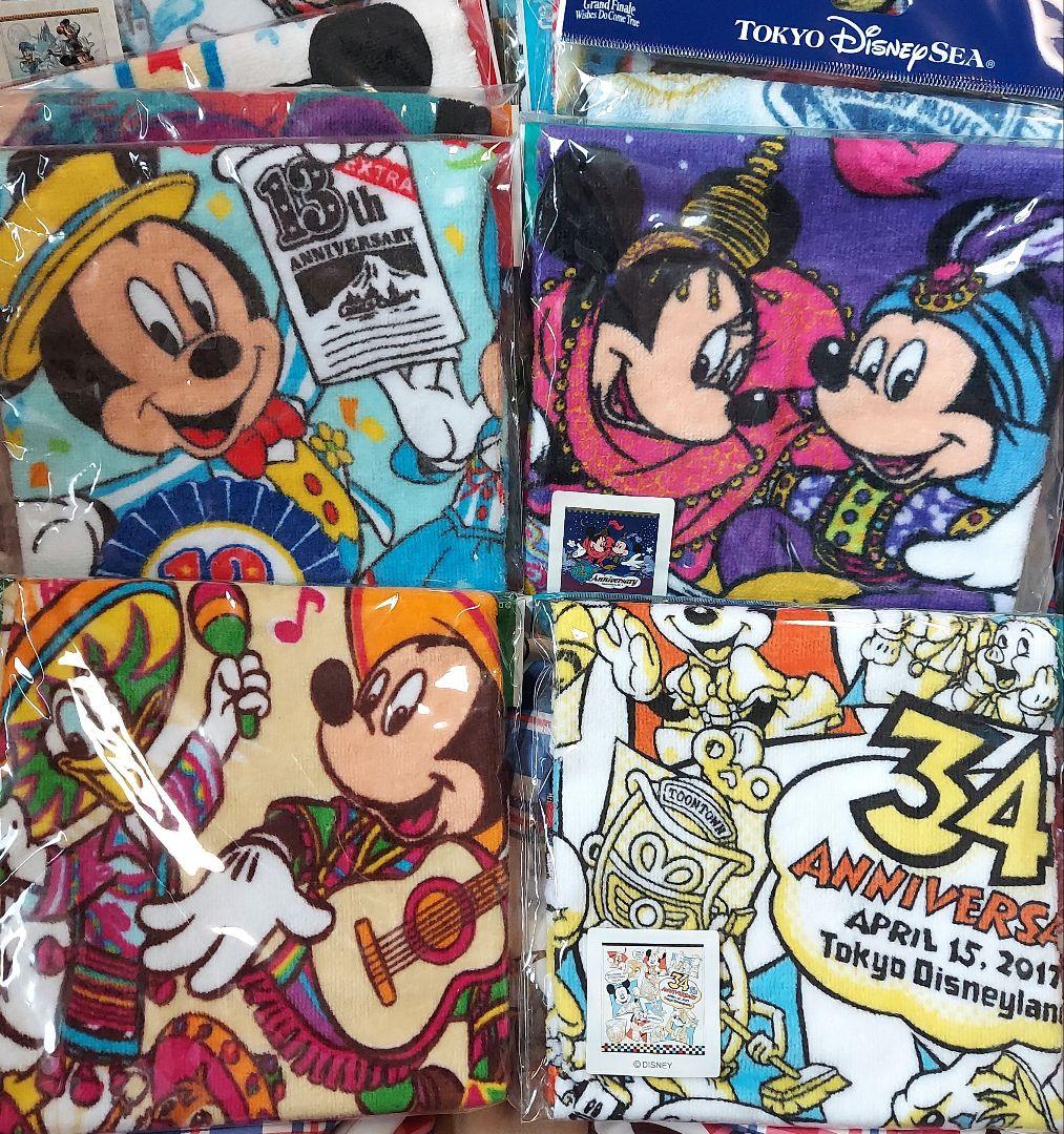 ディズニー　ウォッシュタオル　2012～2017年頃　50種類　まとめ売り