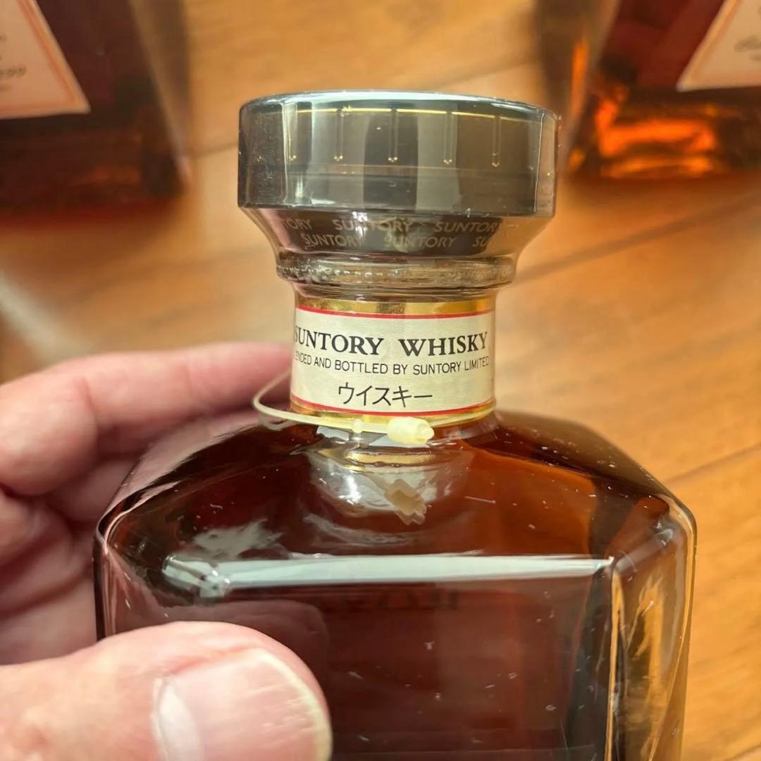 古酒サントリー ローヤル ウイスキー旧スリムボトル4本セット！700ml 43%