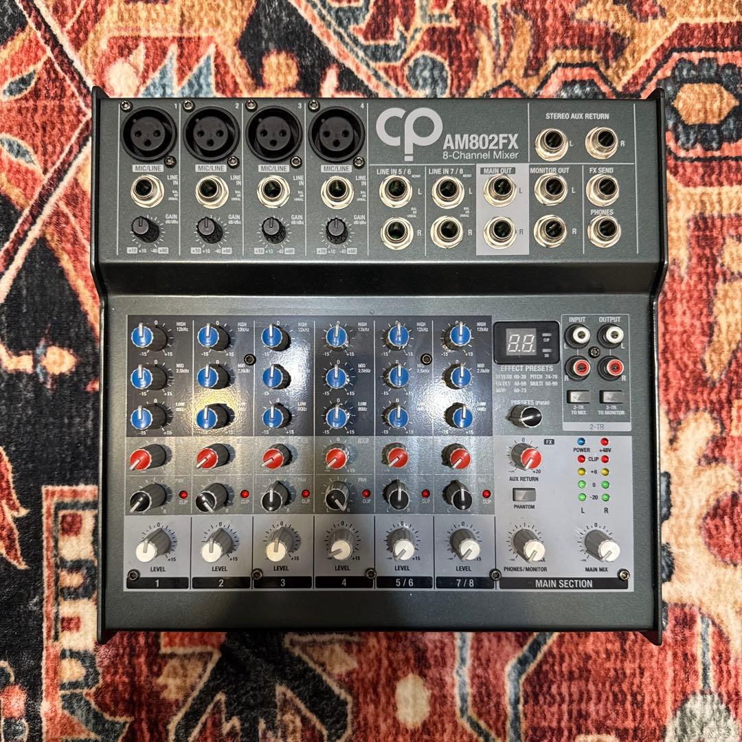 CLASSIC PRO AM802FX コンパクト・アナログミキサー