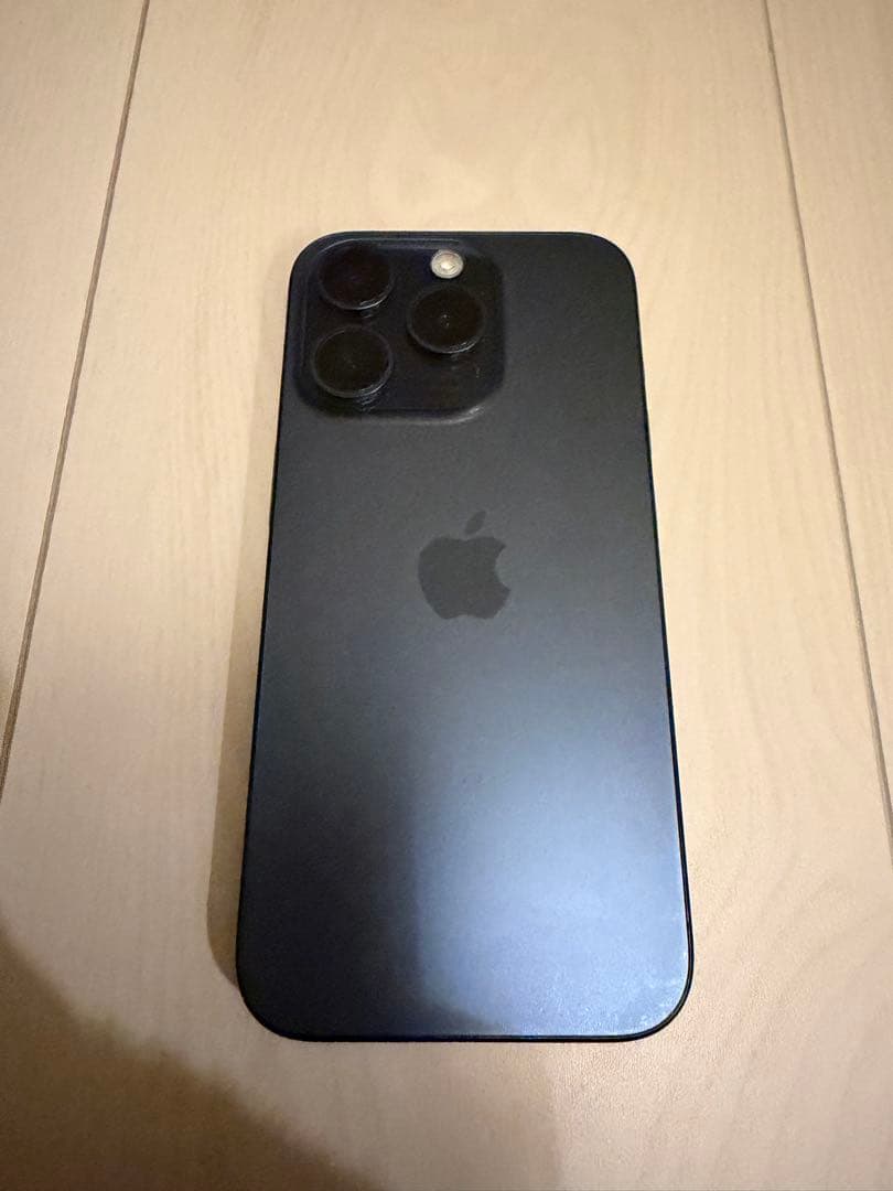 Apple iPhone 15Pro ブルーチタニウム 256GB 本体 美品