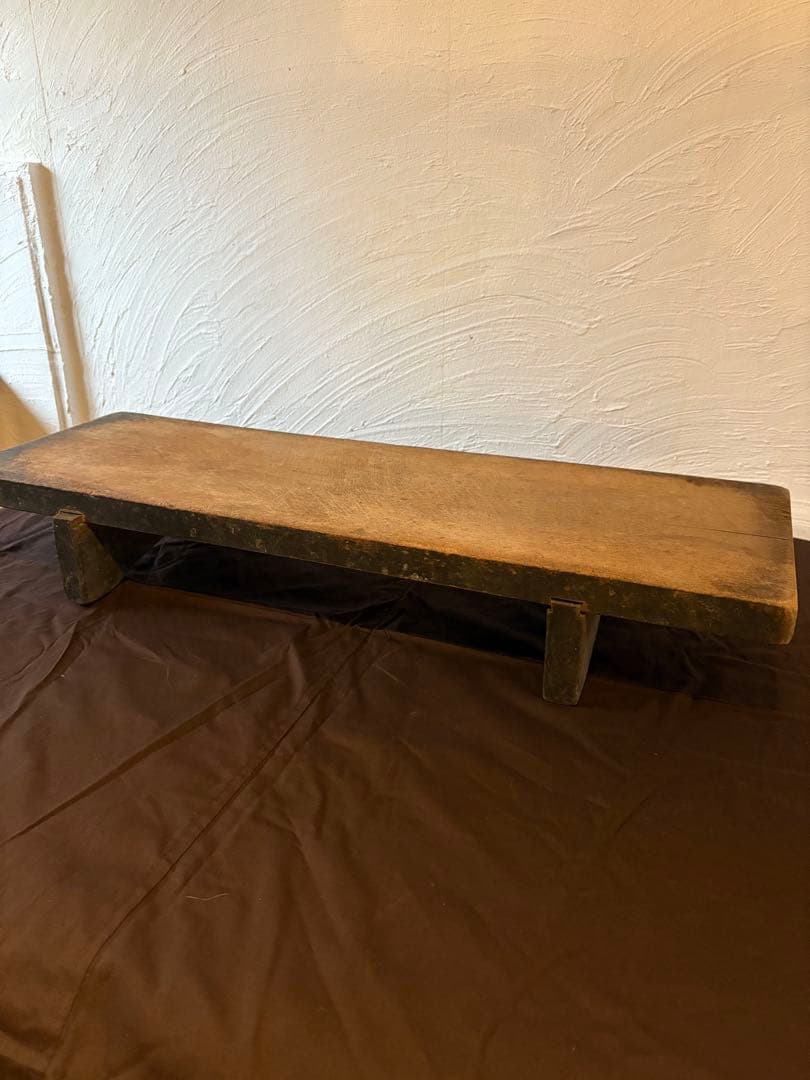 アンティーク　まな板　展示台　店舗什器