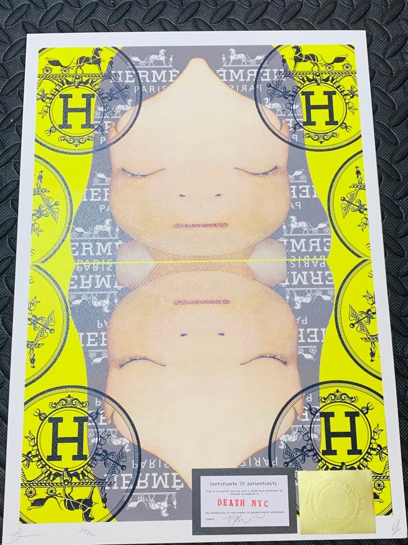 売約済！限定品 正規品DEATH NYC ポップアート 奈良美智 エルメス