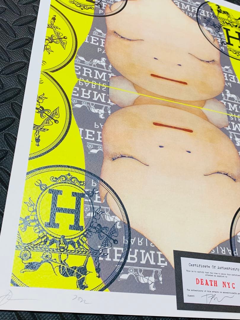 売約済！限定品 正規品DEATH NYC ポップアート 奈良美智 エルメス