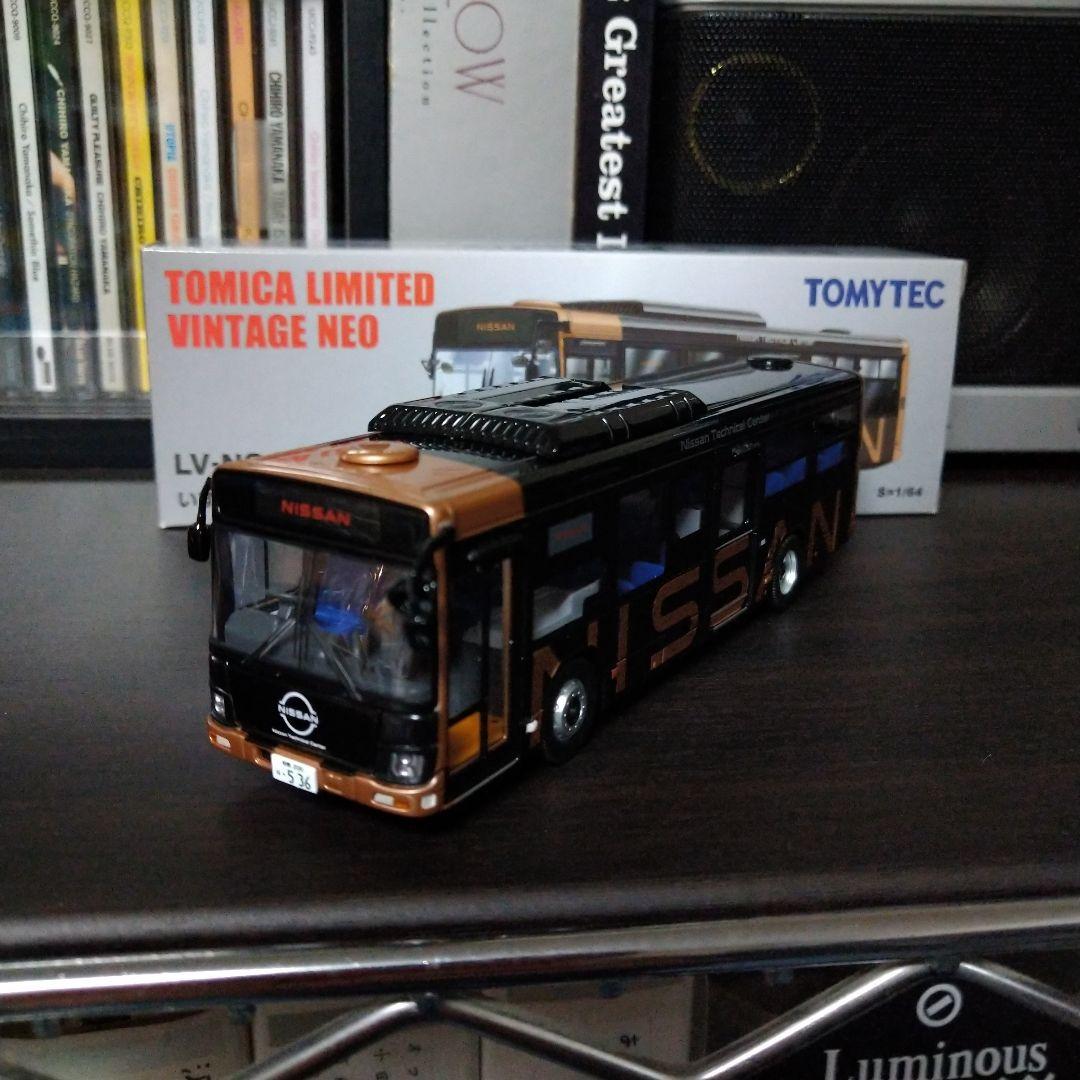 トミカリミテッドヴィンテージNEO245cいすゞエルガ日産送迎バスサイドミラー付