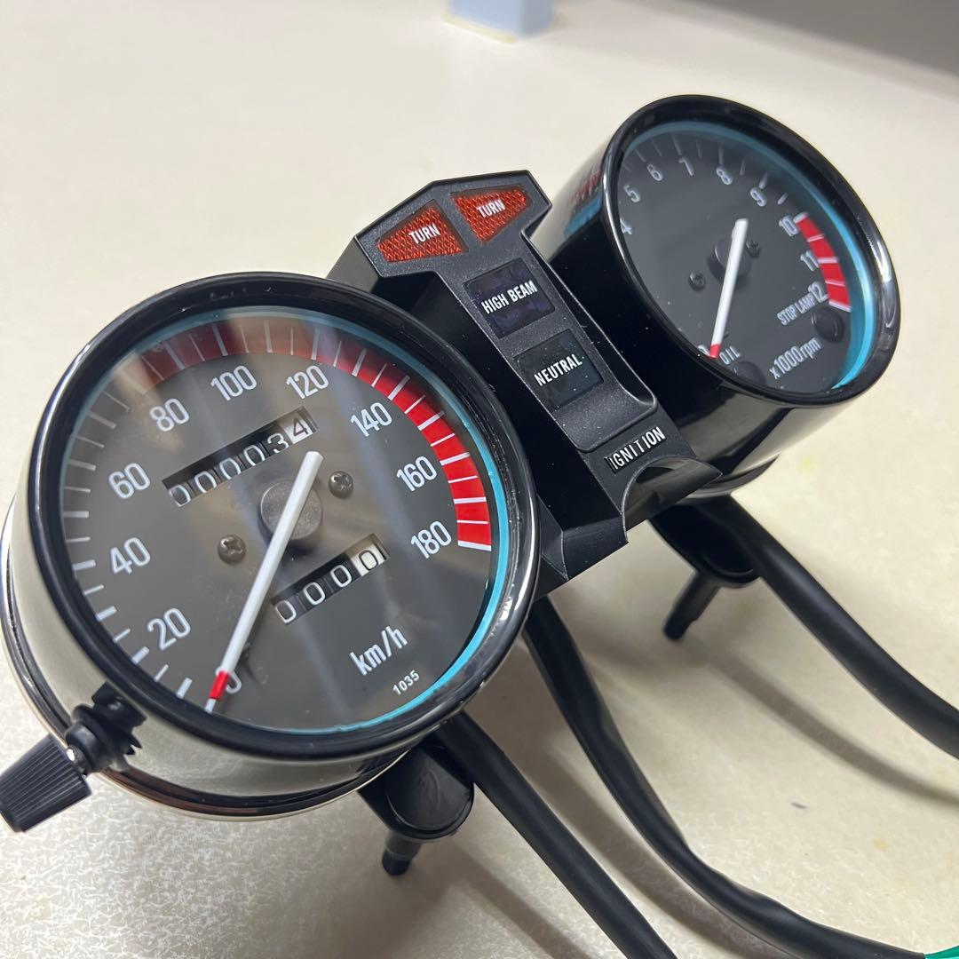 コピーに注意！Z400FX・E1 E2 E3リプロメーター メーターユニット