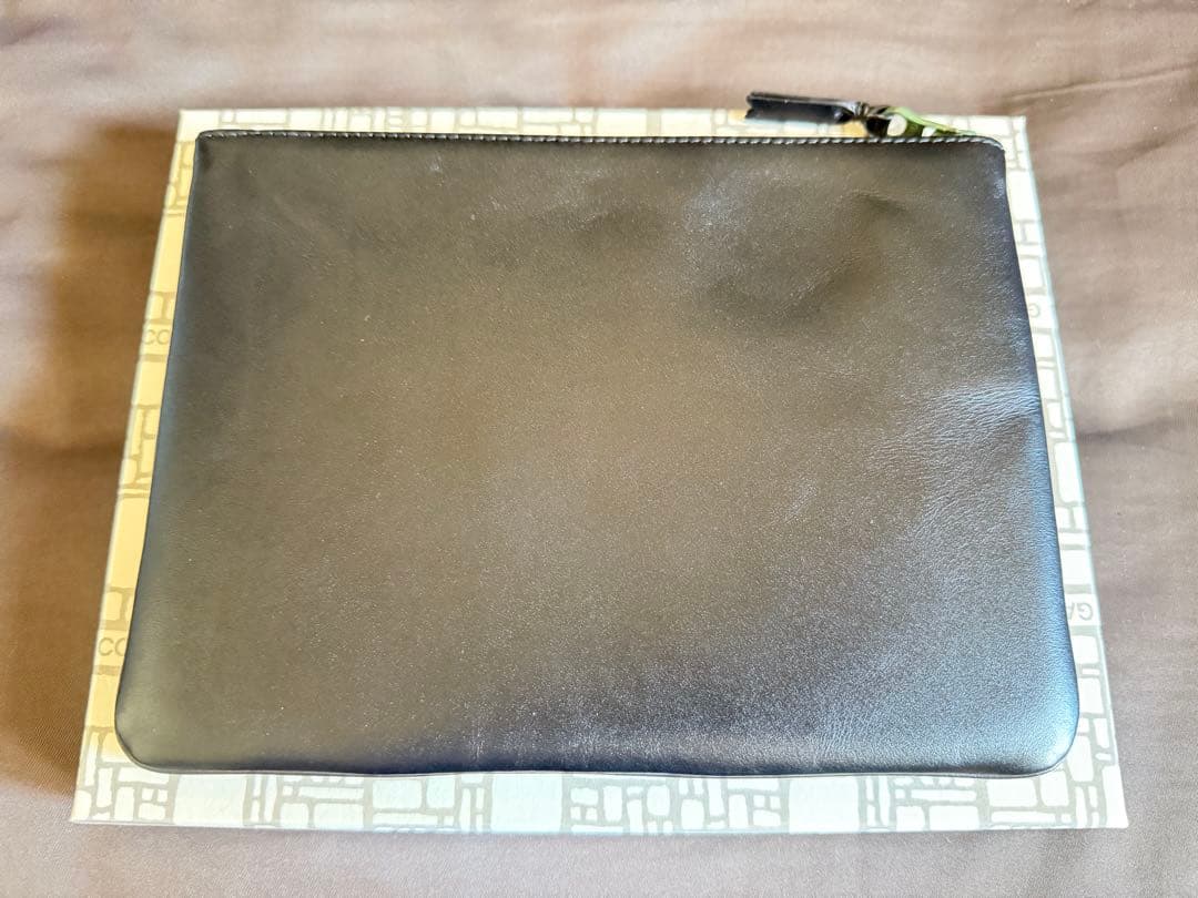 新品 COMME des GARÇONS ギャルソン ウォレット レザーポーチ