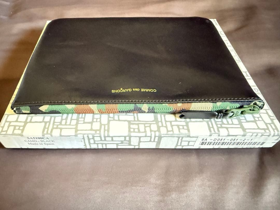 新品 COMME des GARÇONS ギャルソン ウォレット レザーポーチ