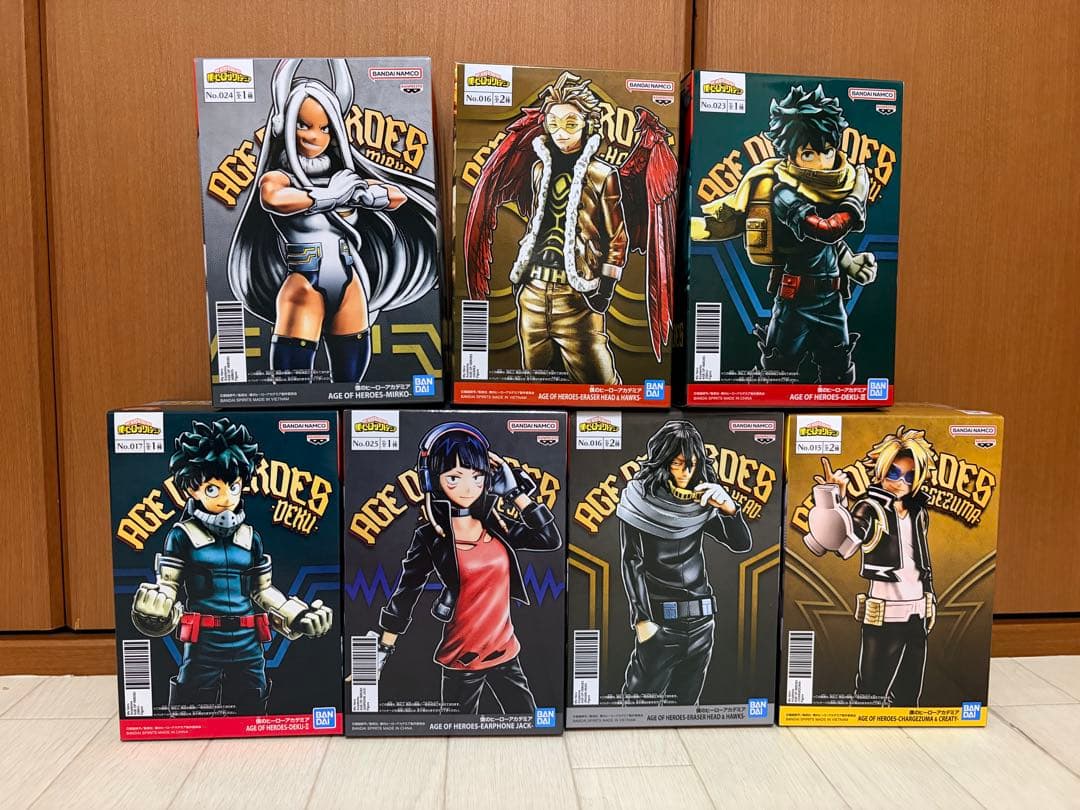 僕のヒーローアカデミア フィギュア １８体セット　未開封　５６