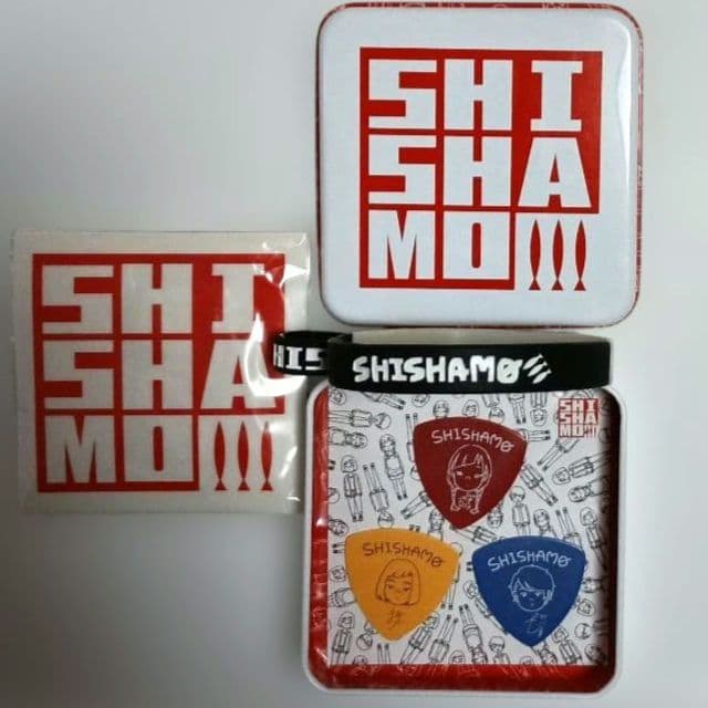 プレミア美品　SHISHAMO二代目マフラータオル&SHISHAMO缶2種セット